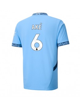 Muži Futbalové oblečenie Manchester City Nathan Ake #6 2024-25 Krátky Rukáv - Domáci